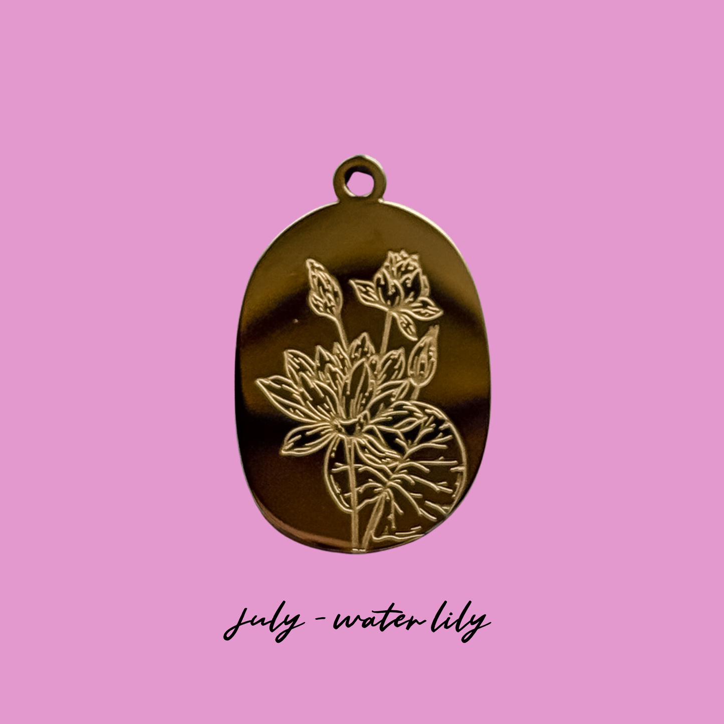 Birthflower Charm - Just the Charm - Layer It Jewelry