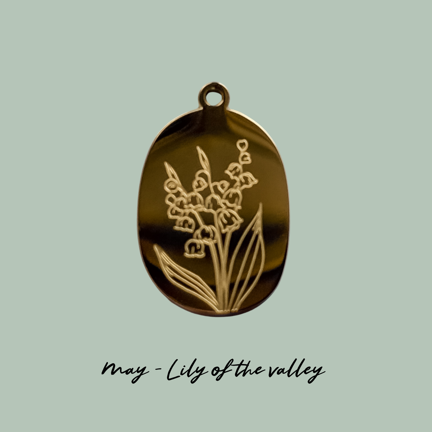 Birthflower Charm - Just the Charm - Layer It Jewelry