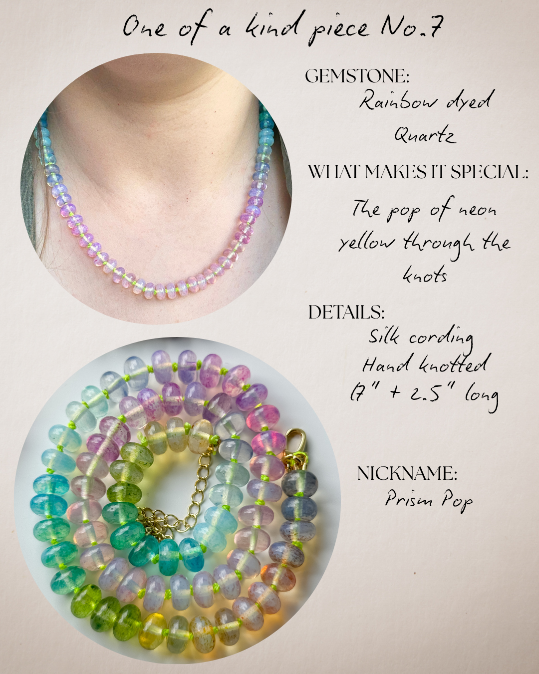 One of a kind gemstone necklaces - Layer It Jewelry