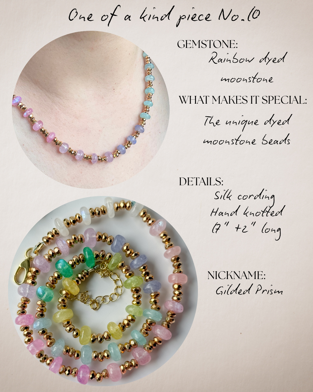 One of a kind gemstone necklaces - Layer It Jewelry