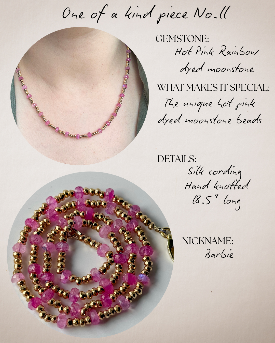One of a kind gemstone necklaces - Layer It Jewelry