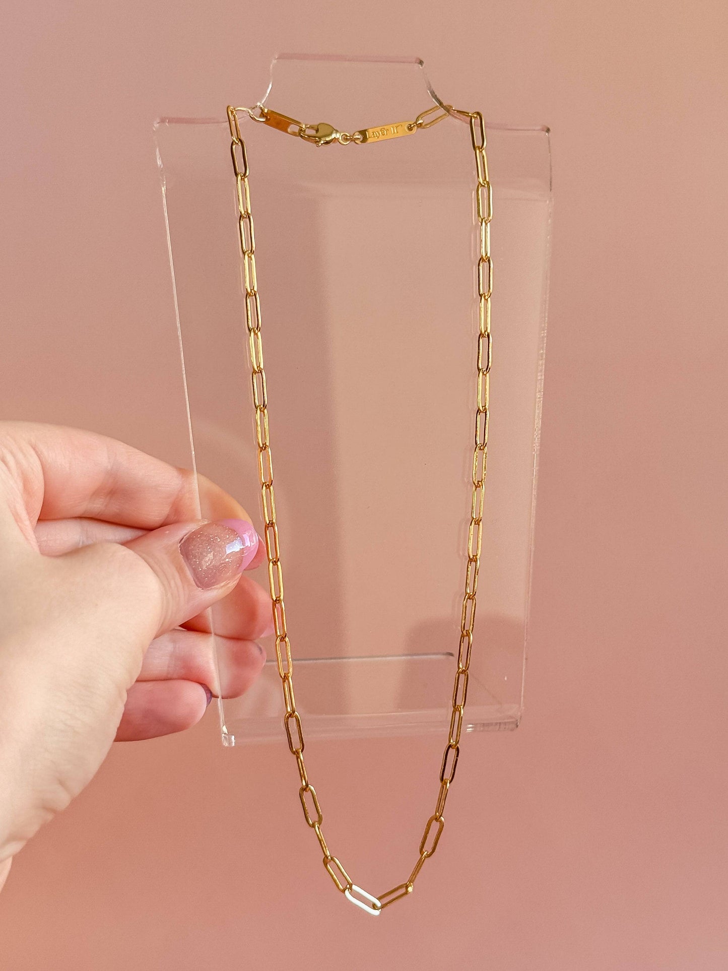 The best paperclip layering chain - Layer It Jewelry