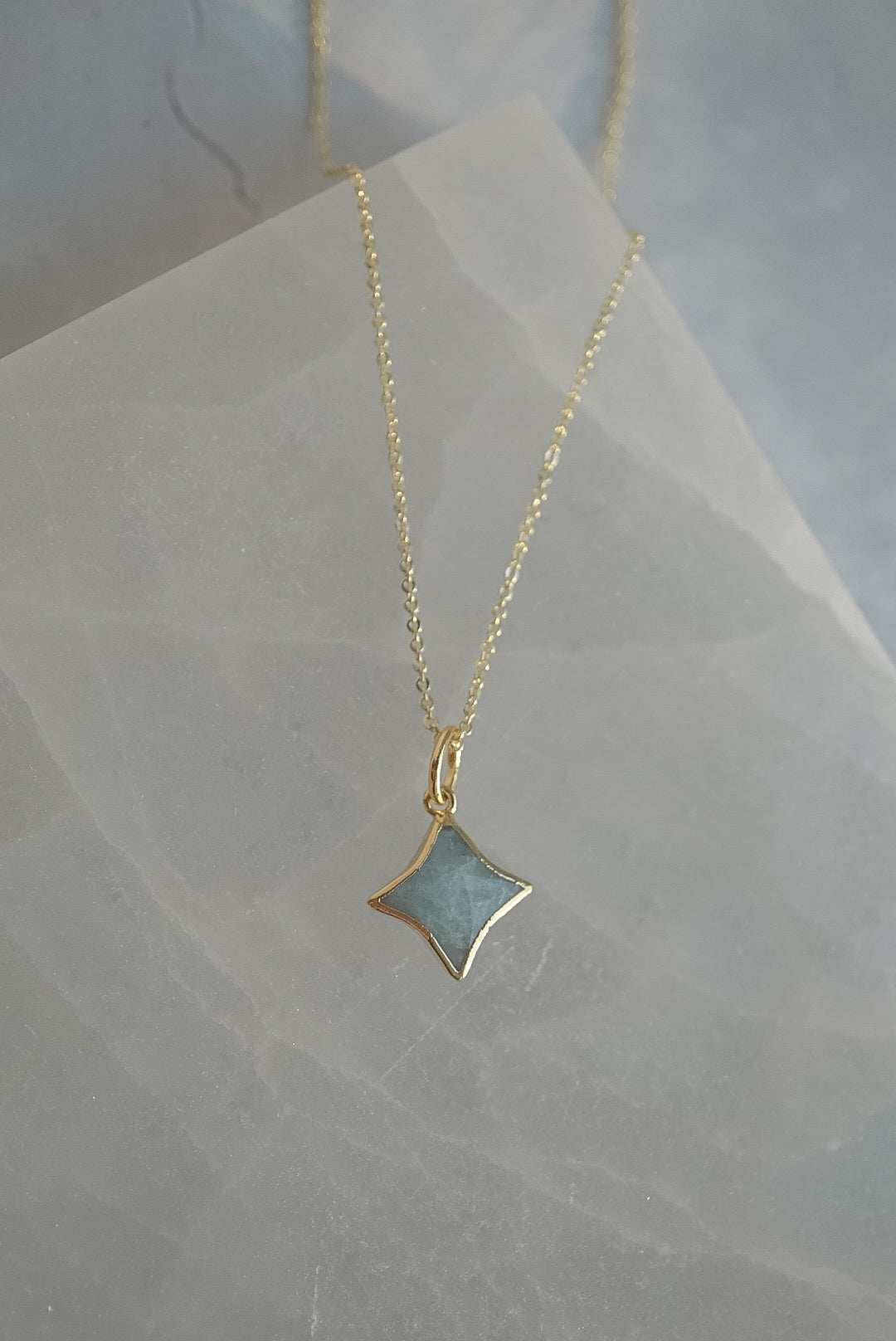 Stella Star Gemstone Necklace - Birthstones - Layer It Jewelry