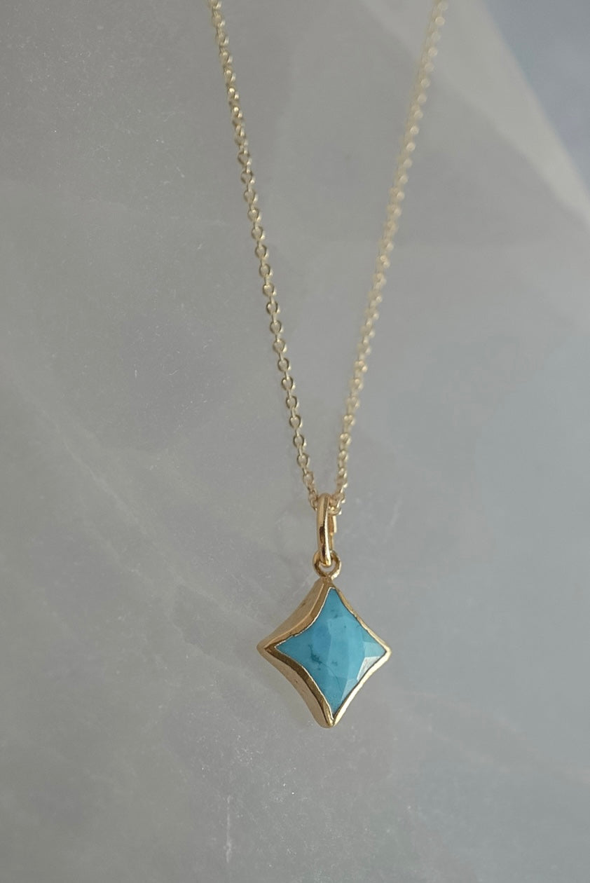 Stella Star Gemstone Necklace - Birthstones - Layer It Jewelry