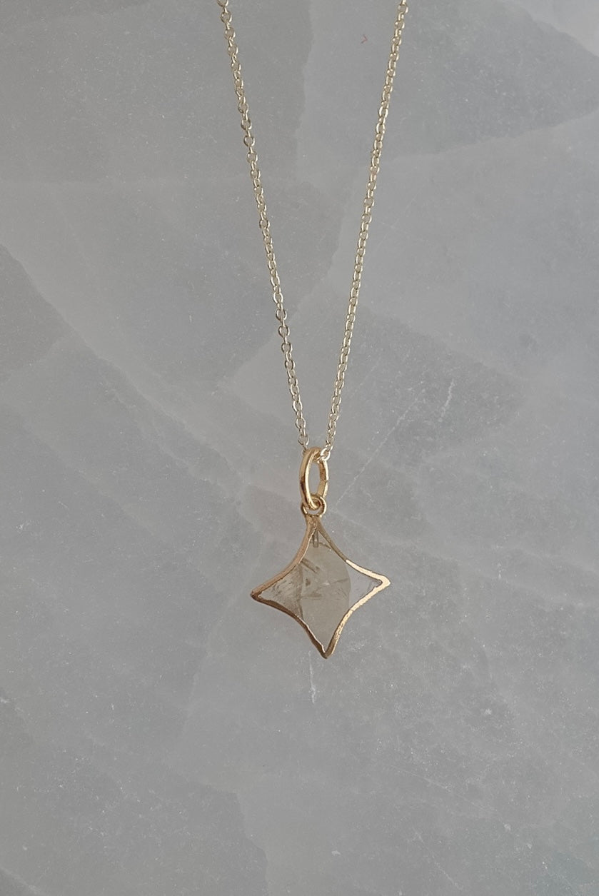 Stella Star Gemstone Necklace - Birthstones - Layer It Jewelry