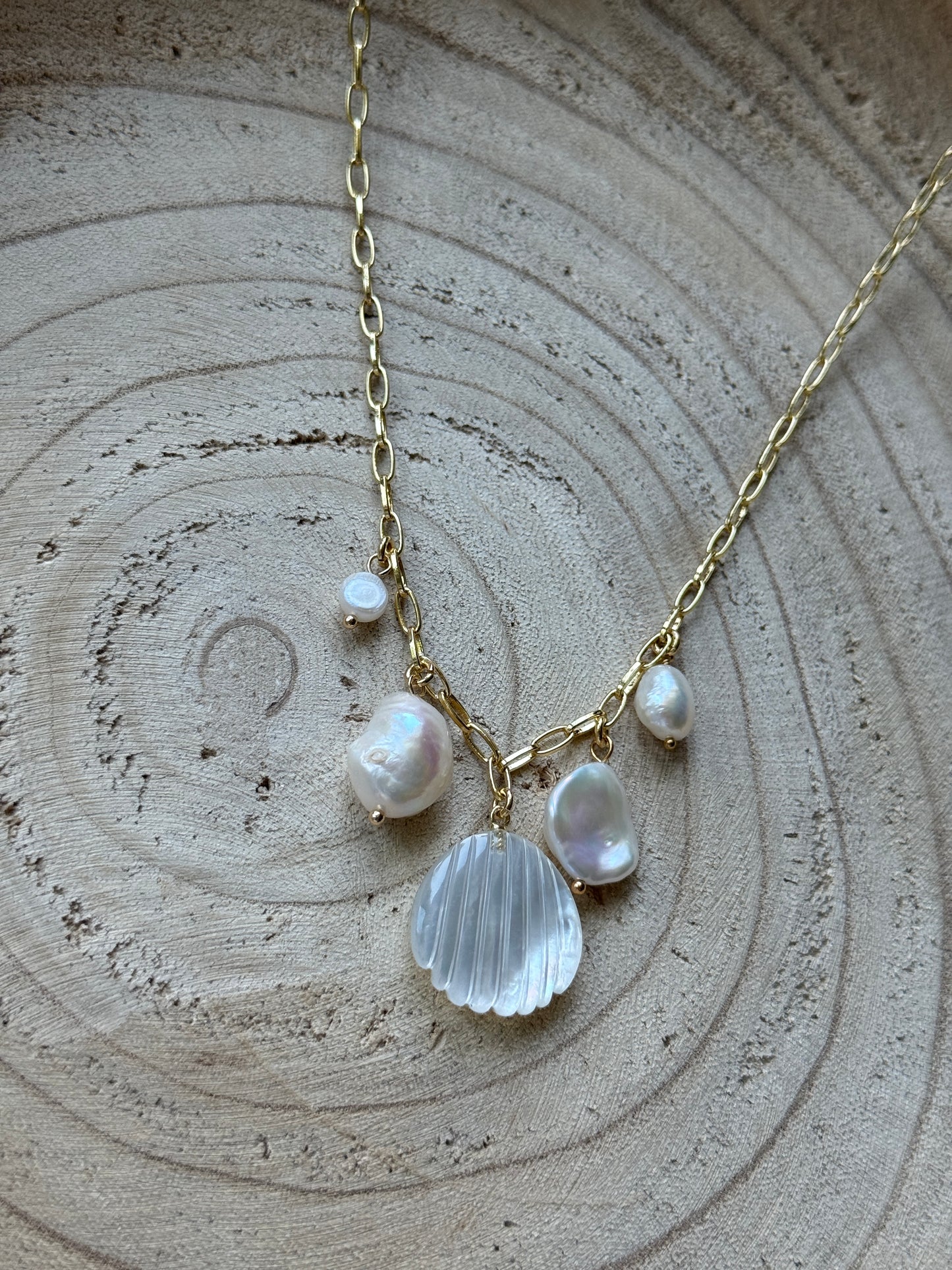 Born of the Sea Charm Necklace - Layer It Jewelry