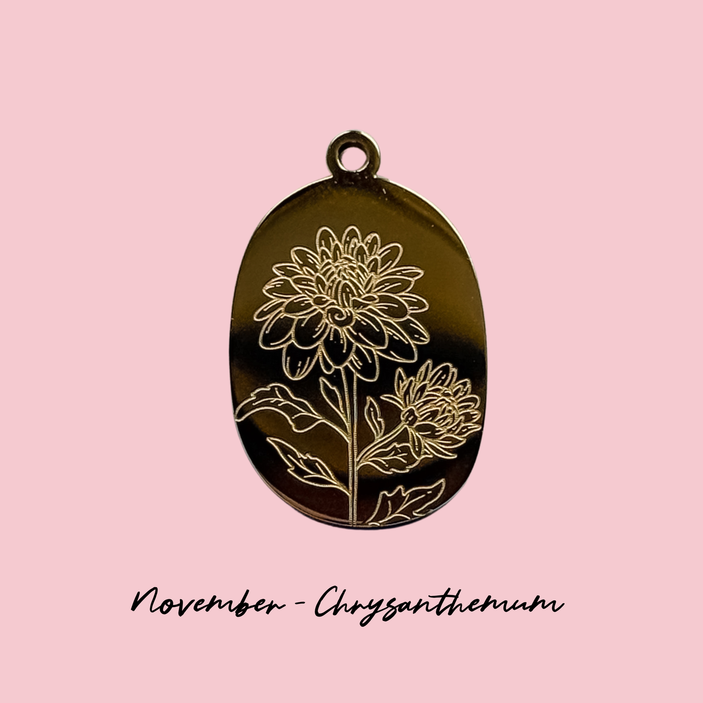 Birthflower Charm - Just the Charm - Layer It Jewelry