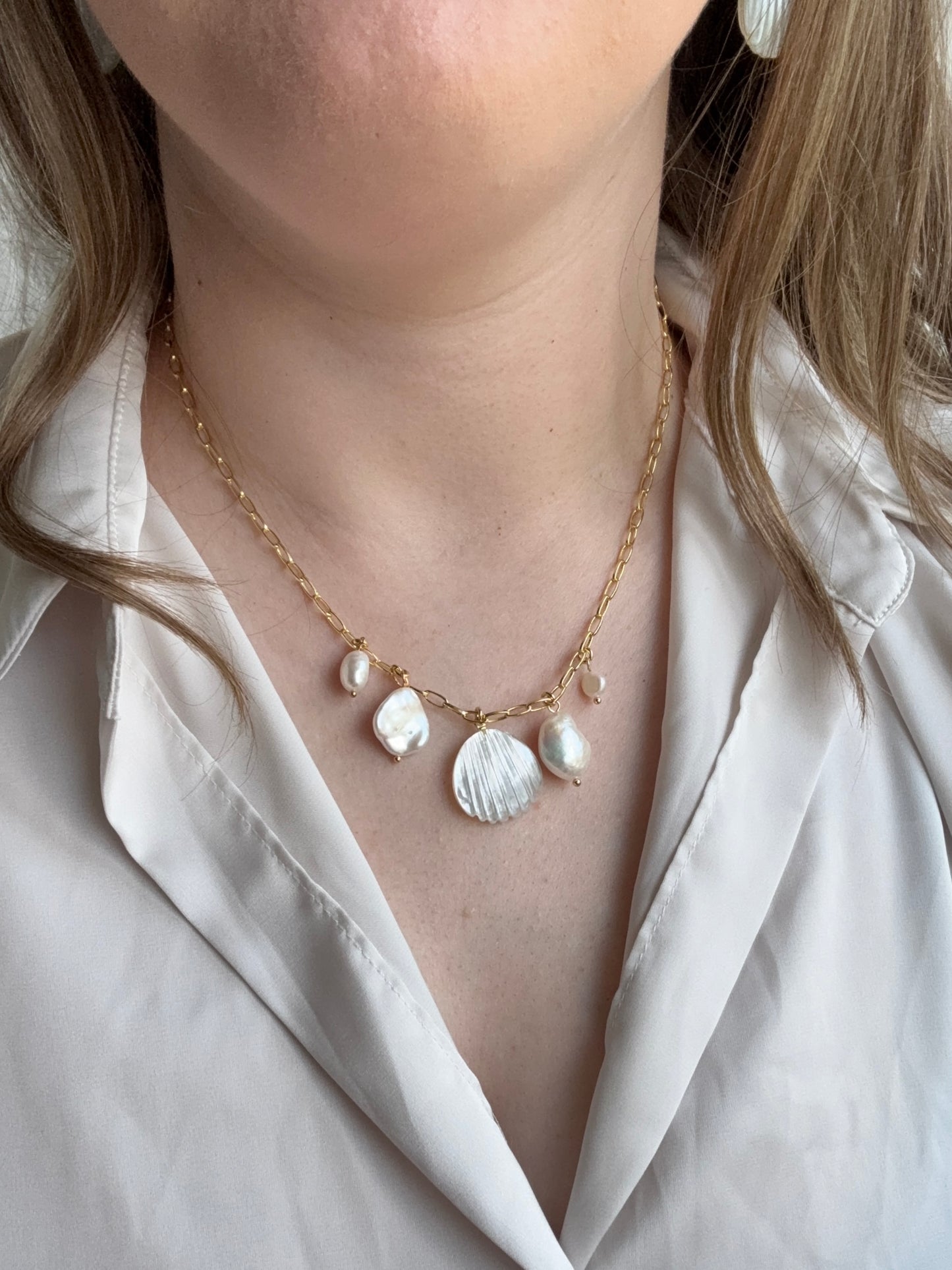 Born of the Sea Charm Necklace - Layer It Jewelry
