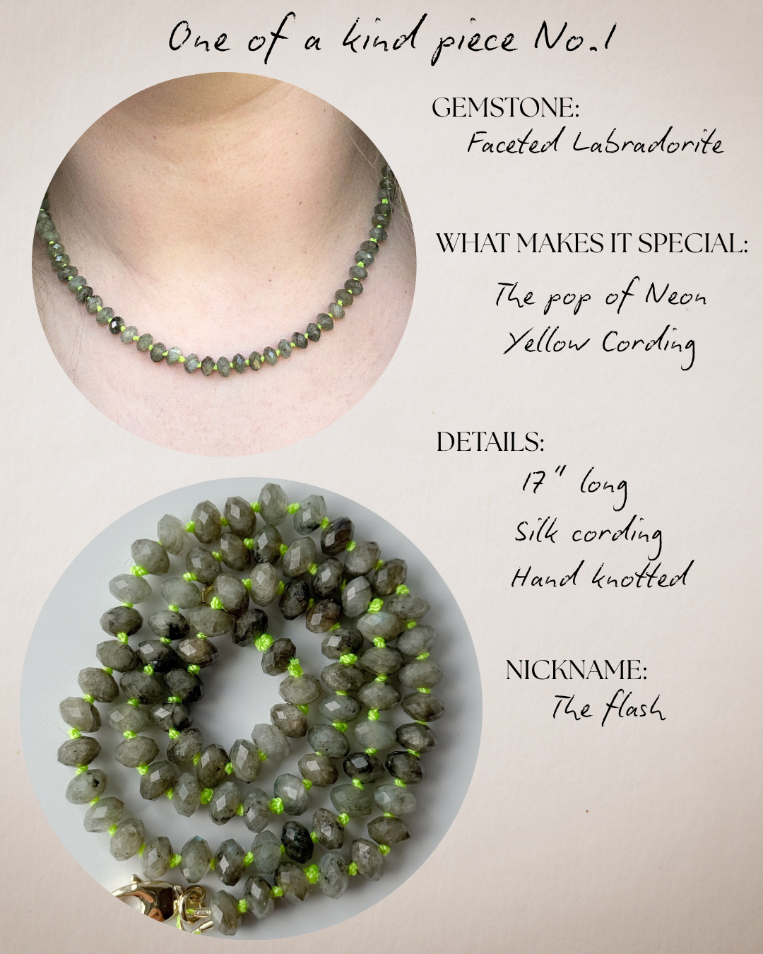 One of a kind gemstone necklaces - Layer It Jewelry