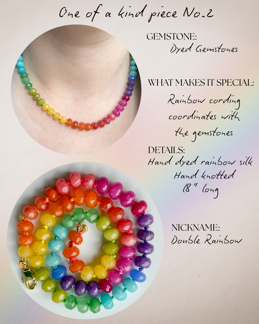 One of a kind gemstone necklaces - Layer It Jewelry
