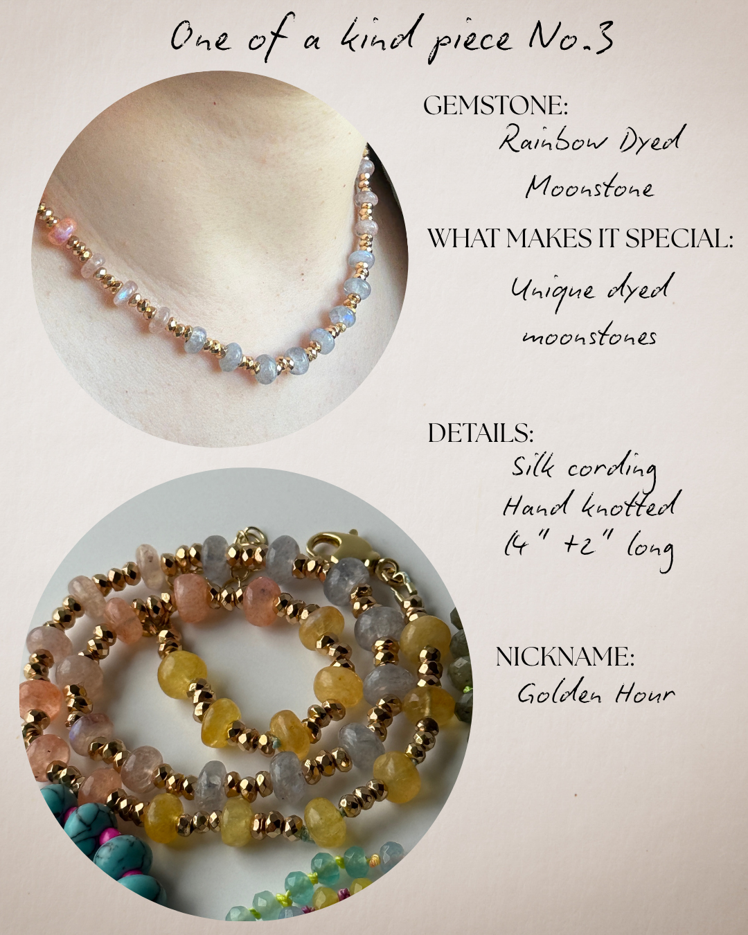 One of a kind gemstone necklaces - Layer It Jewelry