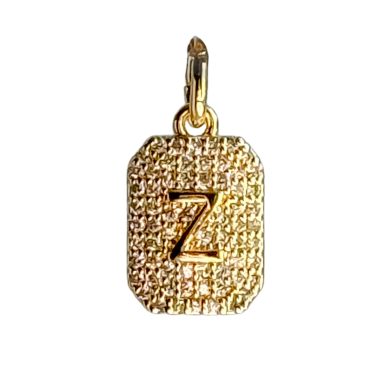 CZ Initial Charm - Layer It Jewelry