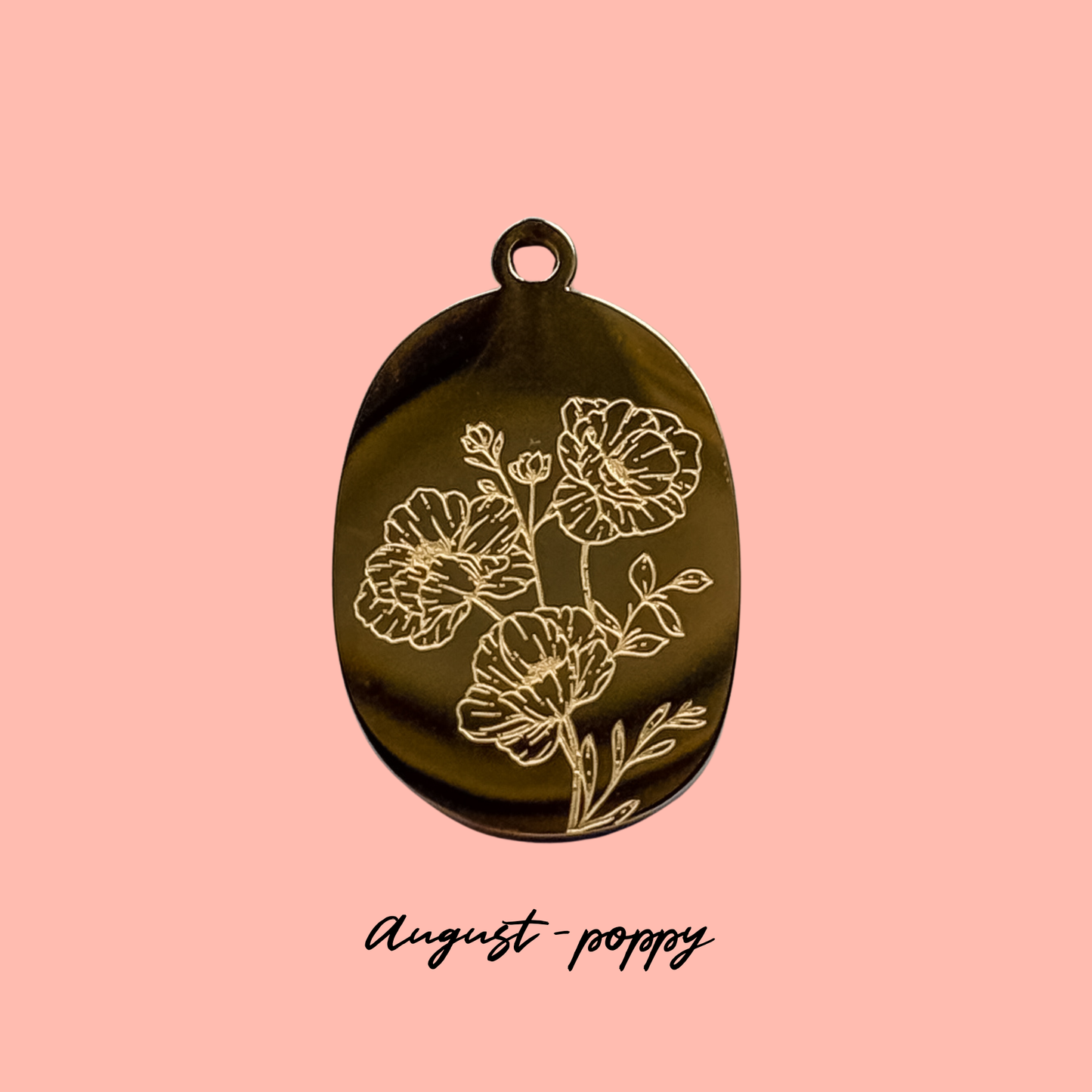 Birthflower Charm - Just the Charm - Layer It Jewelry