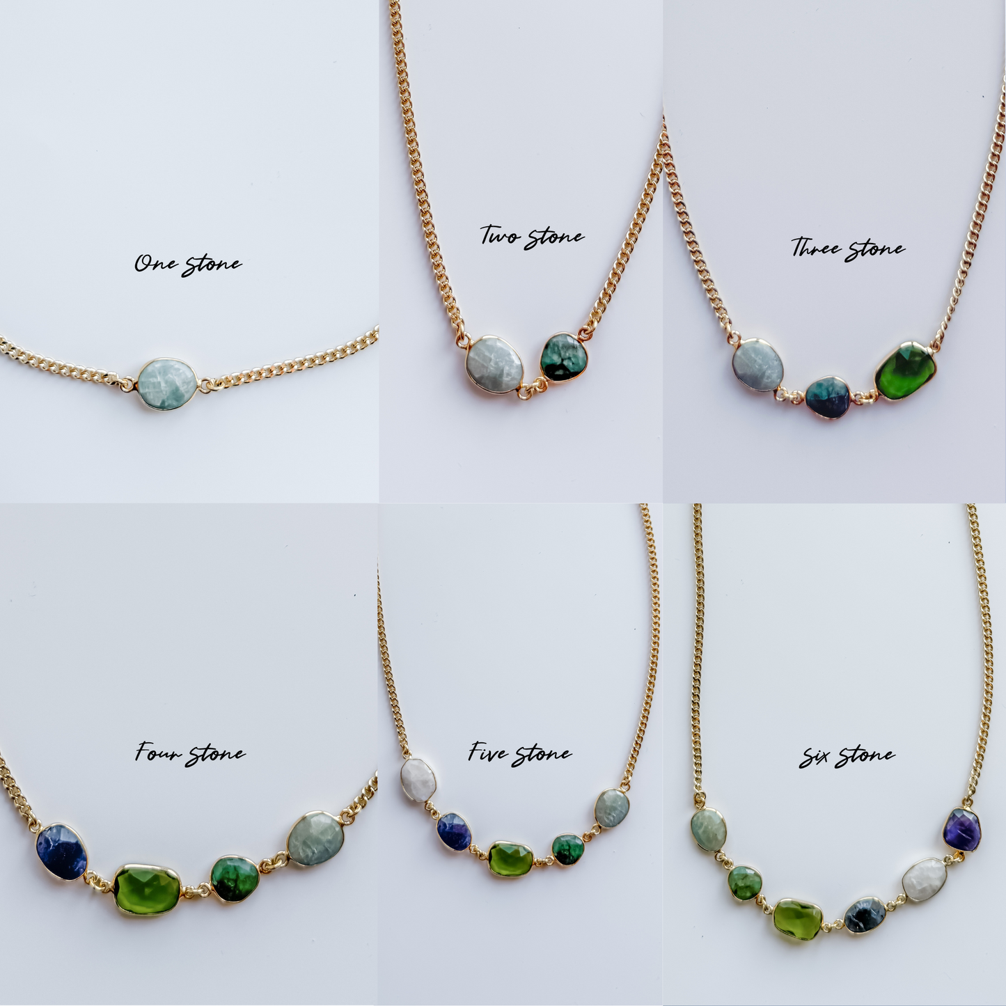 Personalized Birthstone Legacy Necklace - Layer It Jewelry