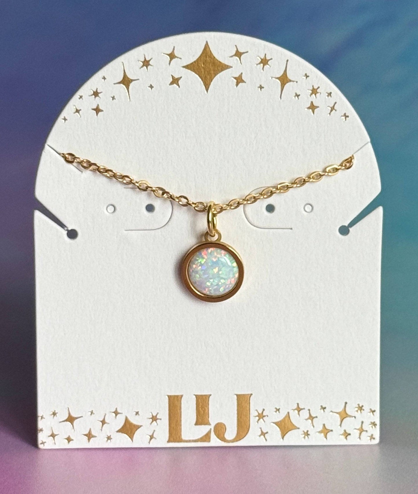 Limited Opal Studs & Necklaces - Layer It Jewelry