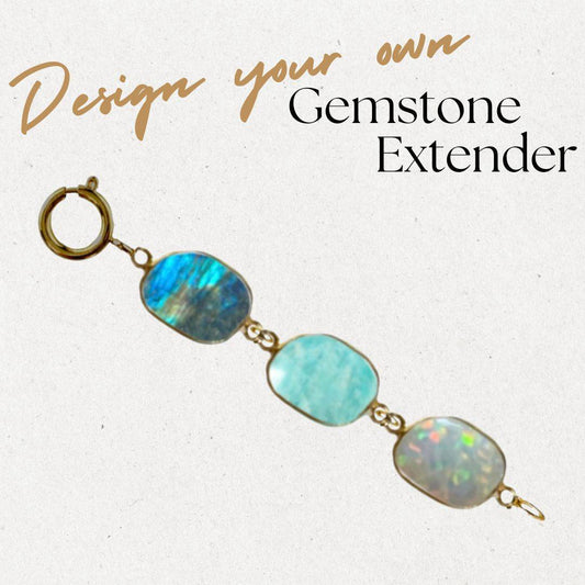 Design your own Gemstone Extender - Layer It Jewelry