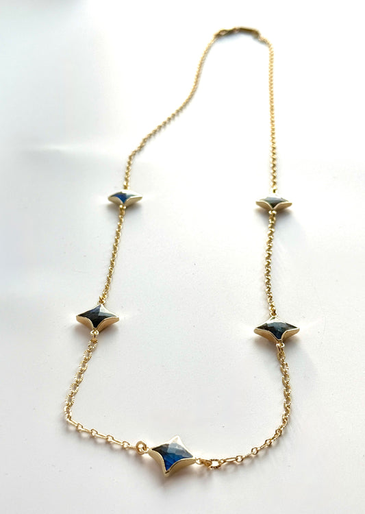 Tara – Starlight Long Necklace - Layer It Jewelry