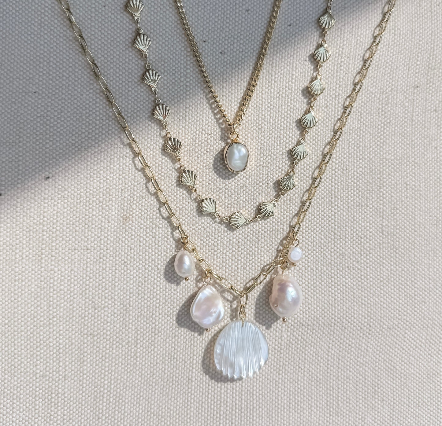 Born of the Sea Charm Necklace - Layer It Jewelry