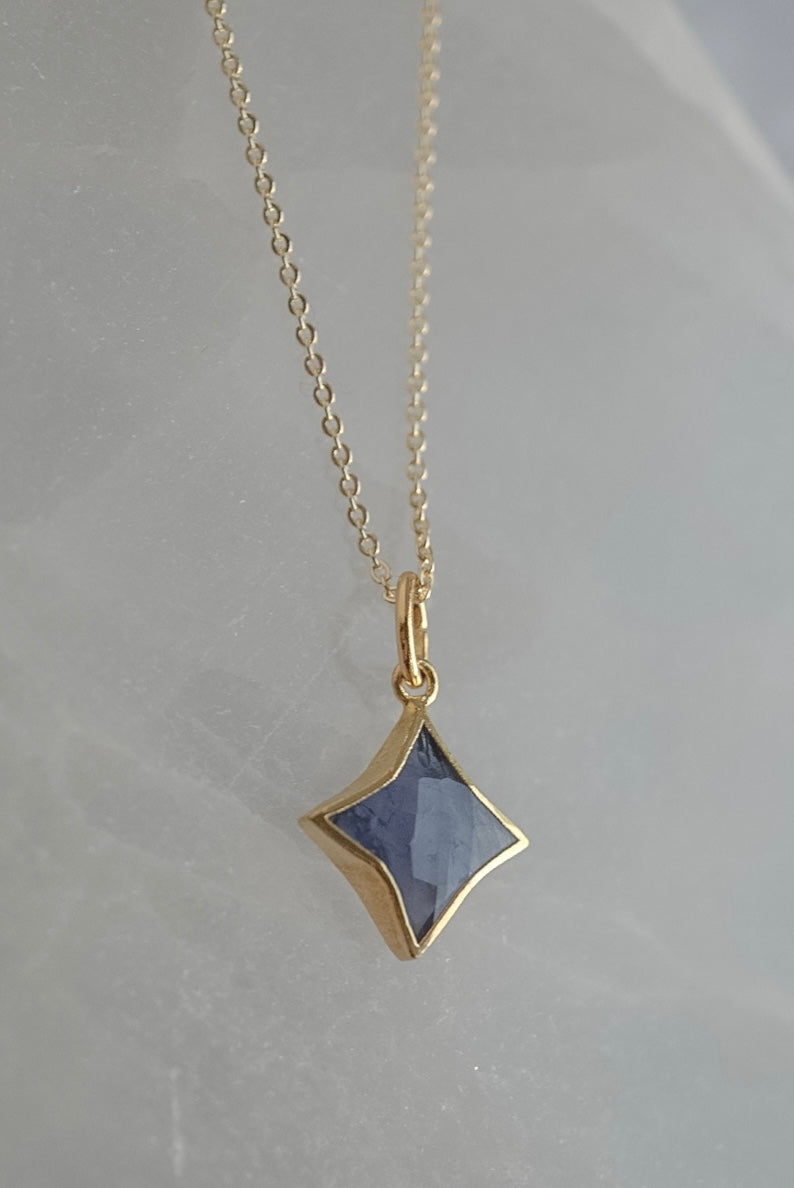 Stella Star Gemstone Necklace - Birthstones - Layer It Jewelry