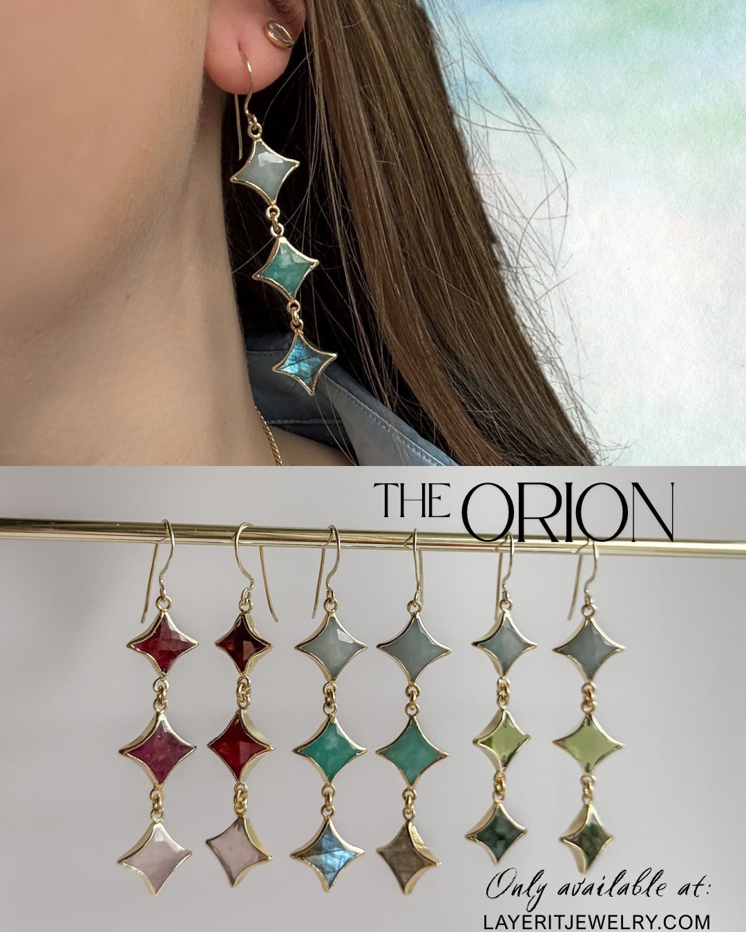Design Your Own Orion Earrings - Layer It Jewelry