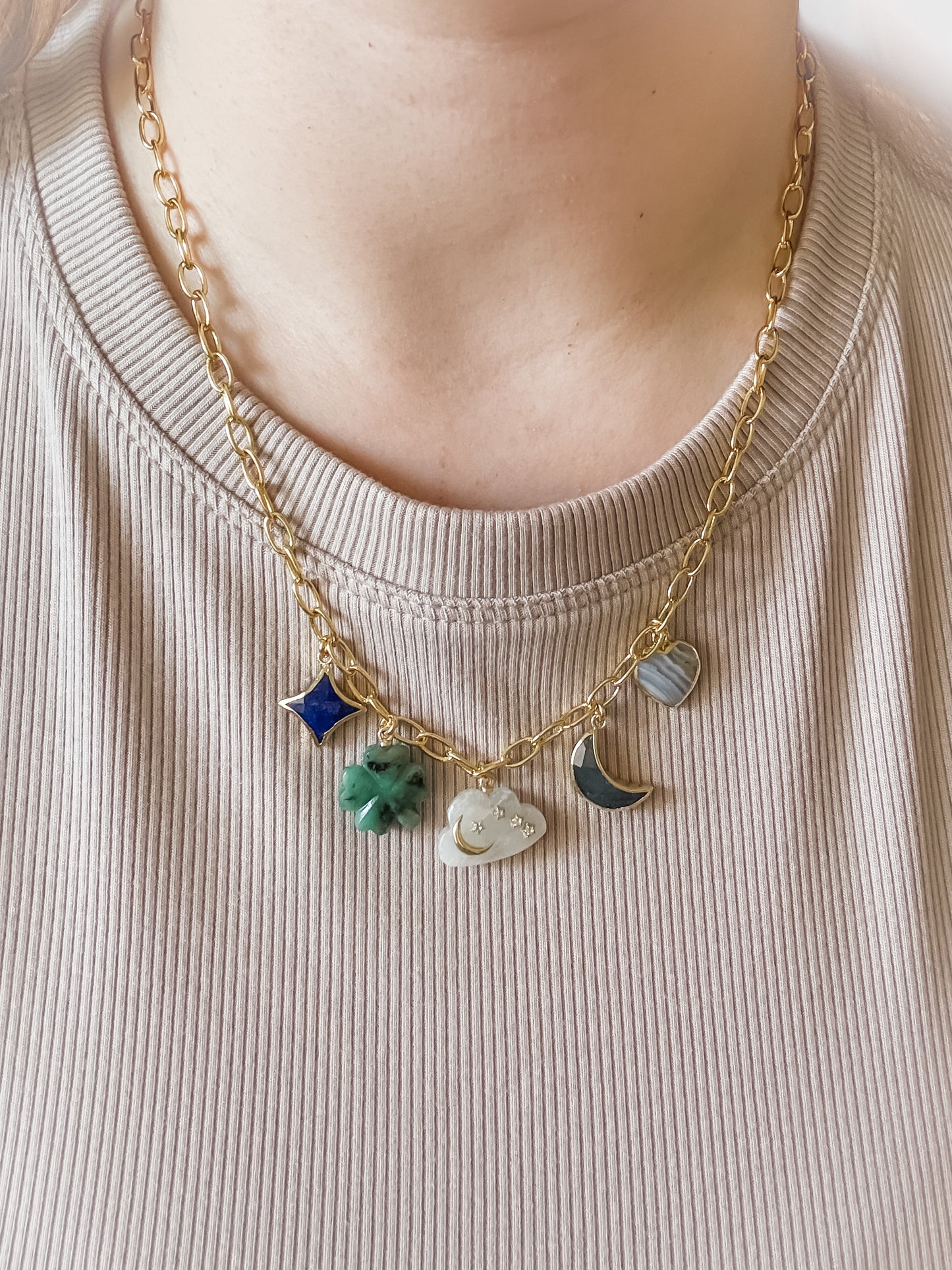 Wishcatcher Charm Necklace - Layer It Jewelry