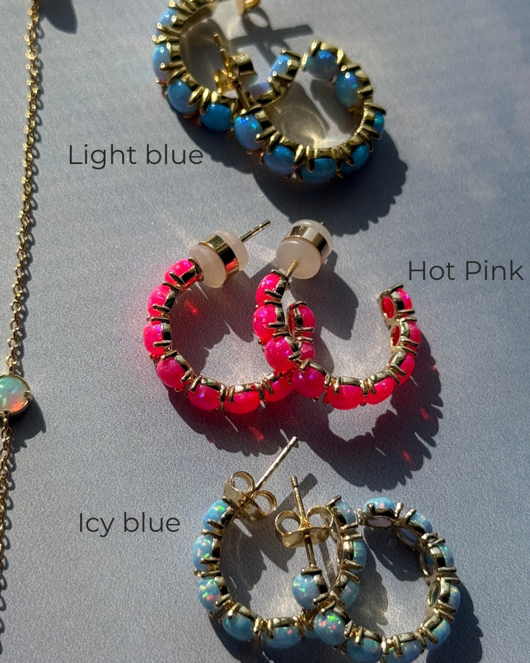 Opal Hoops