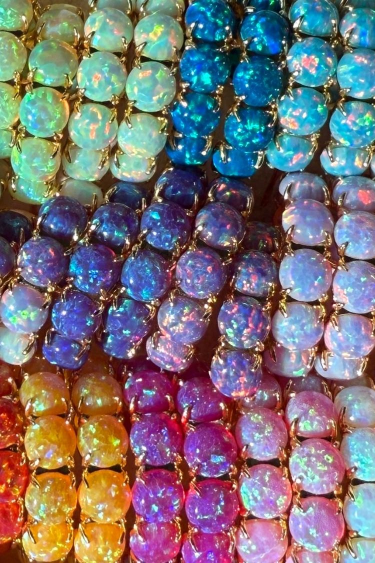 The Opal Hoops - Layer It Jewelry