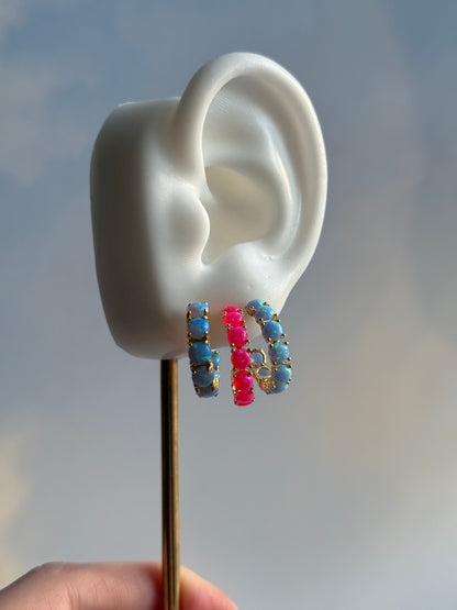 Opal Hoops