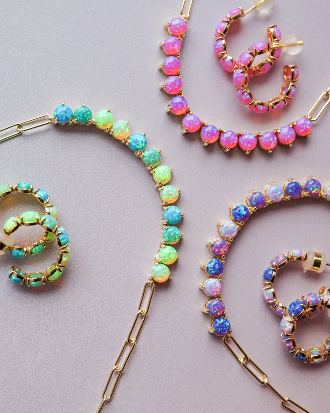 The Opal Tennis Chain - Layer It Jewelry