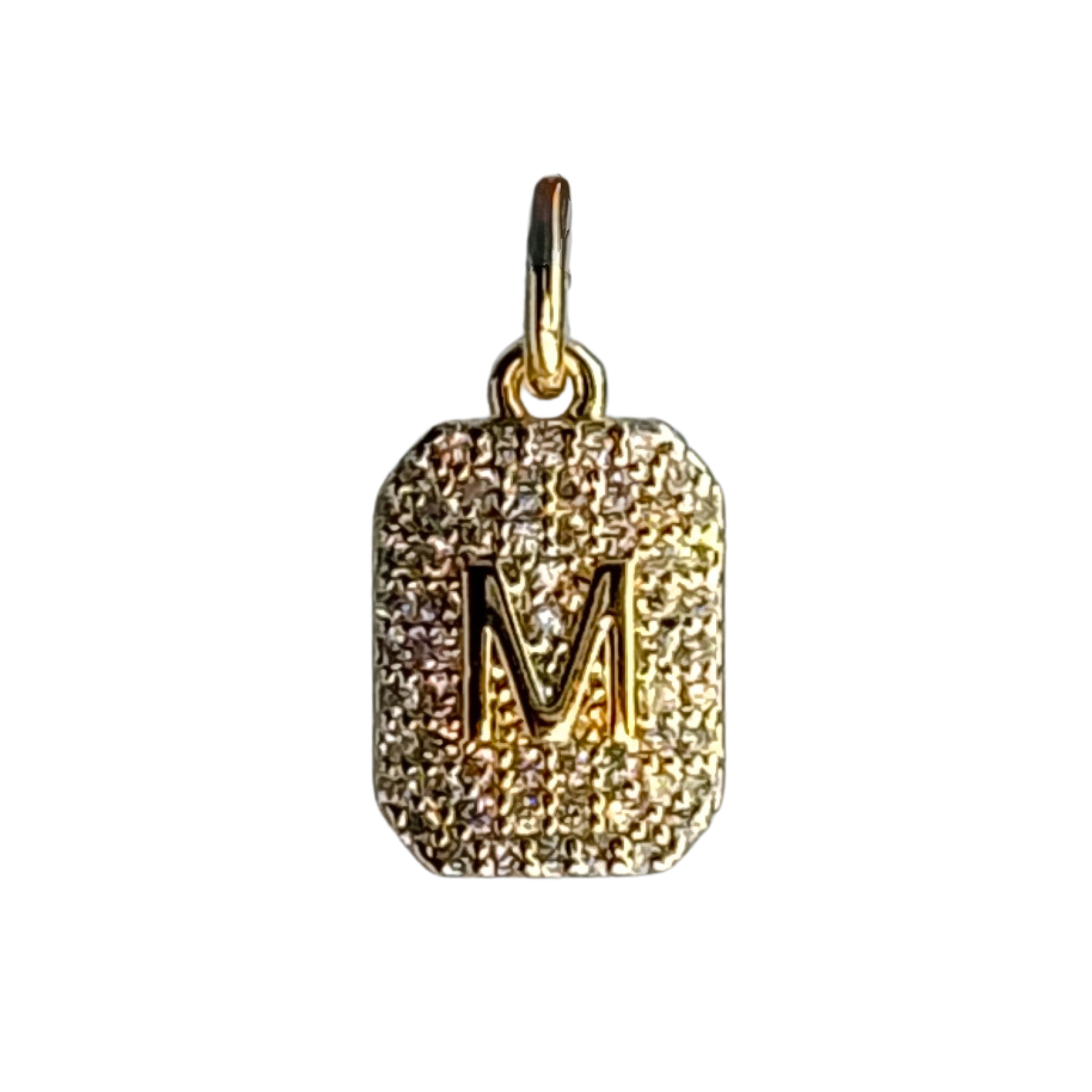 CZ Initial Charm - Layer It Jewelry