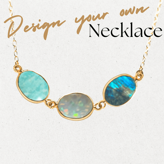 Design your own gemstone necklace - Layer It Jewelry