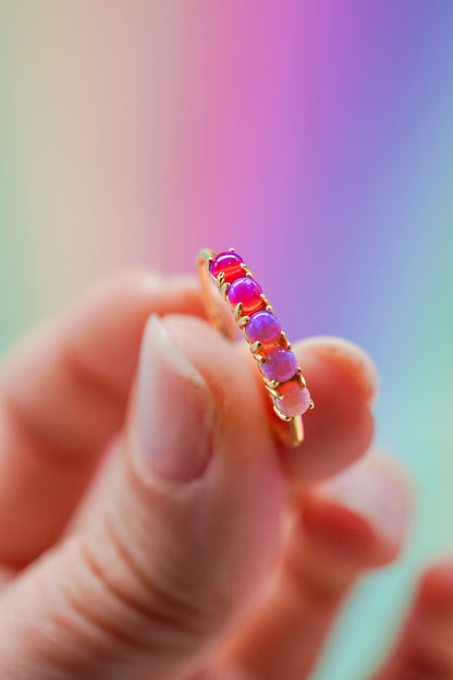 Design Your Own Demi Fine Opal Ring