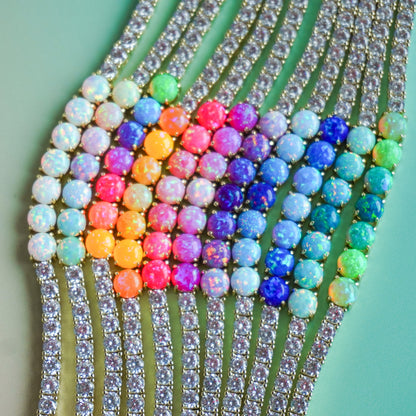 Design Your Own Opal Tennis Bracelet