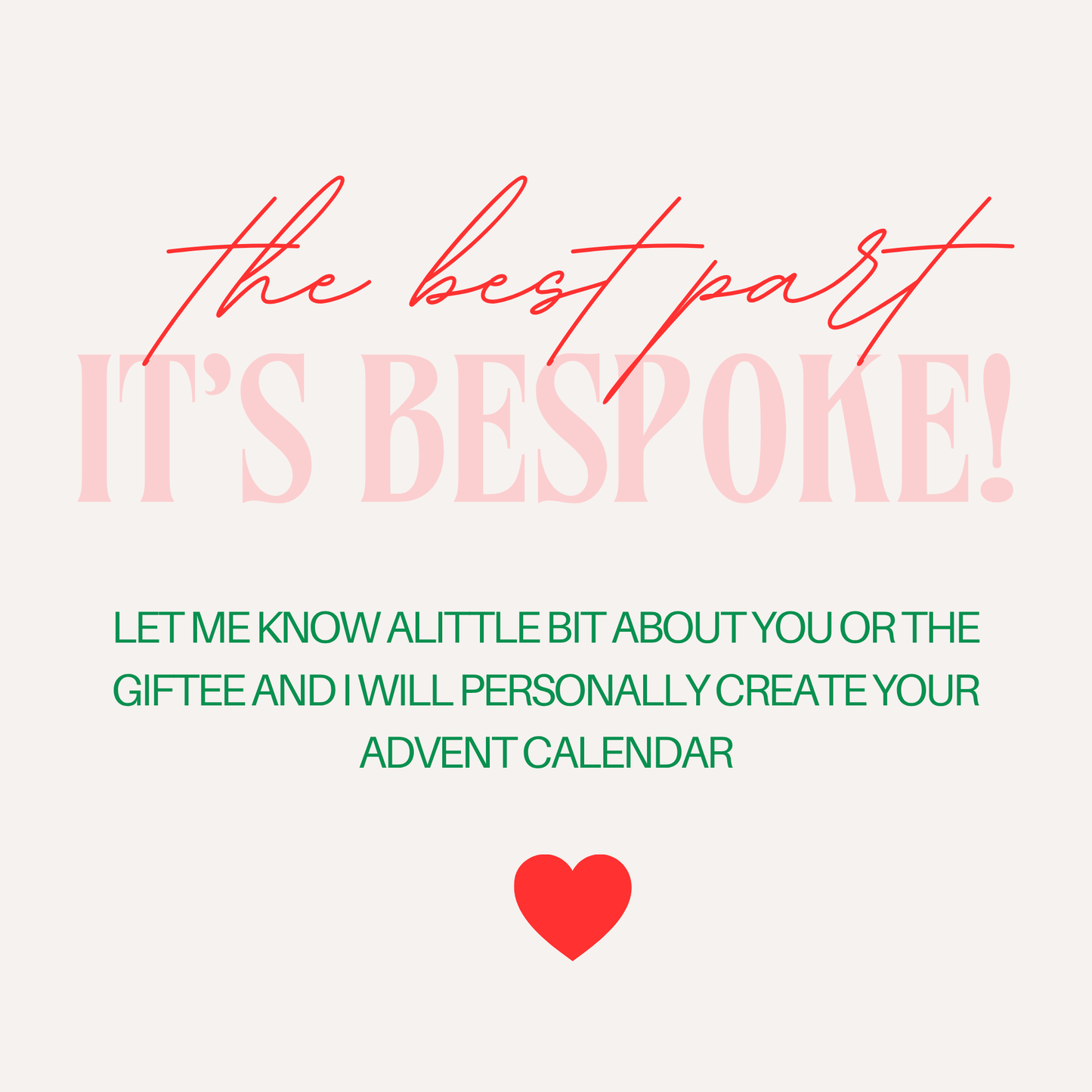 7 Days of Charm — Bespoke Charm Advent Calendar