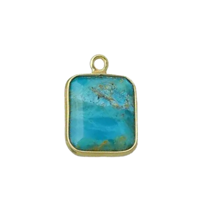 Emerald Cut - Turquoise