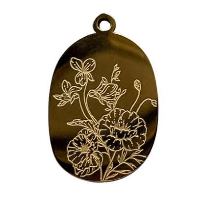 Birthflower Charms - Layer It Jewelry