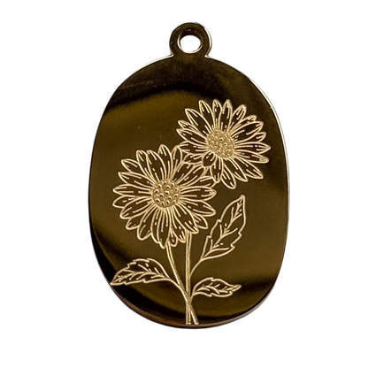 Birthflower Charms - Layer It Jewelry
