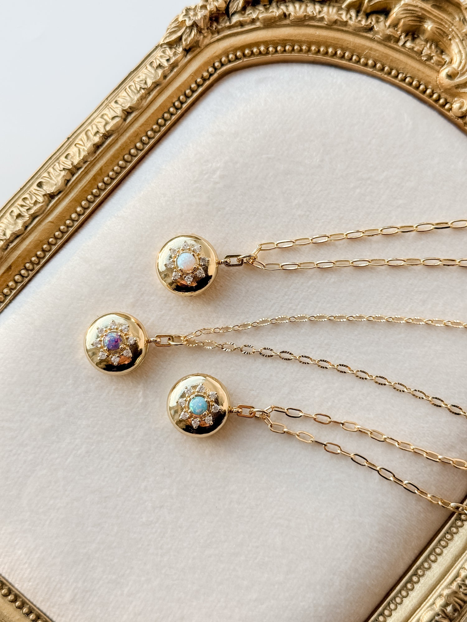 The Opal Locket - Layer It Jewelry