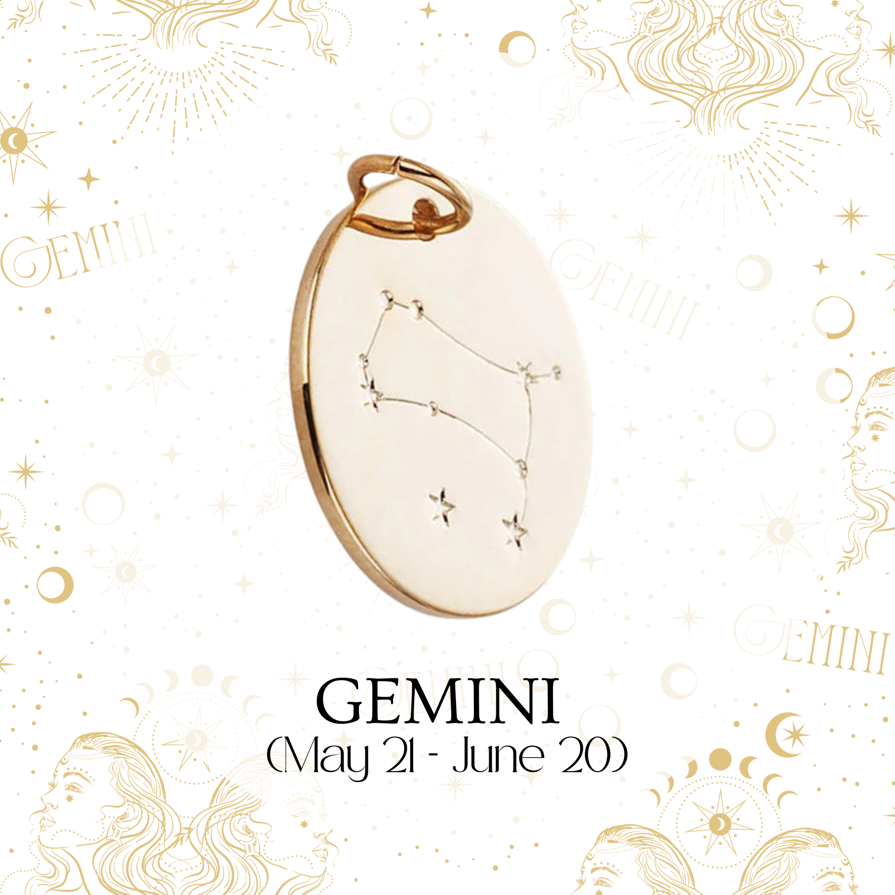 Zodiac Coin Charm - Layer It Jewelry