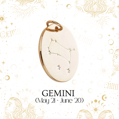 Zodiac Coin Charm - Layer It Jewelry