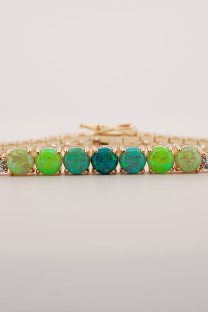 Opal Tennis Bracelet