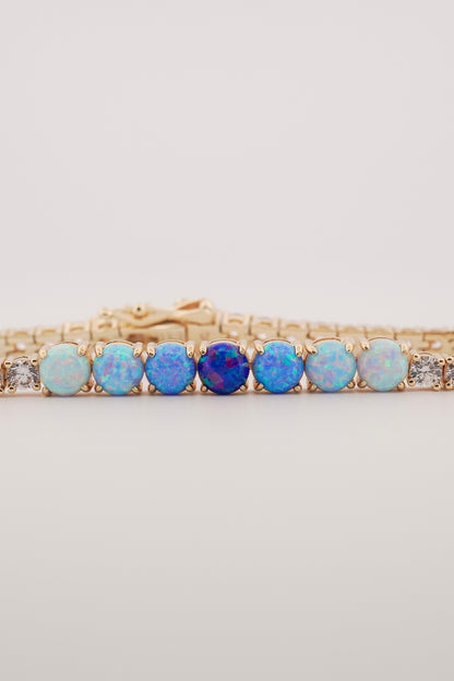 Opal Tennis Bracelet