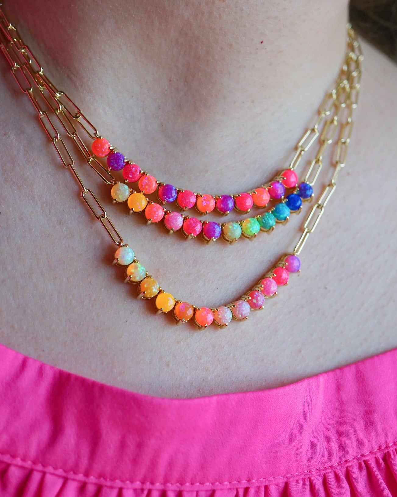 Create Your own Opal Tennis Chain