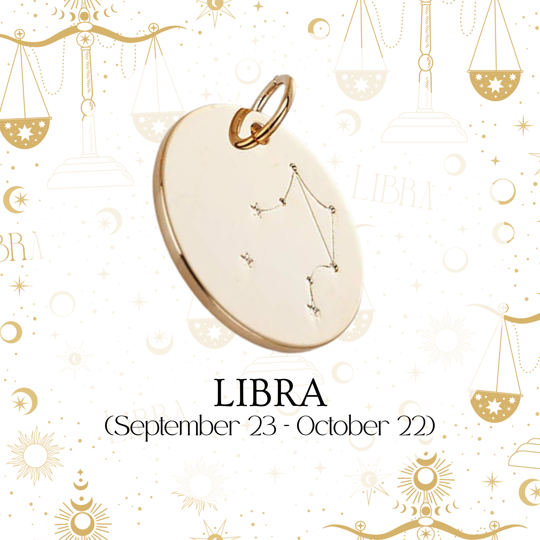 Zodiac Coin Charm - Layer It Jewelry