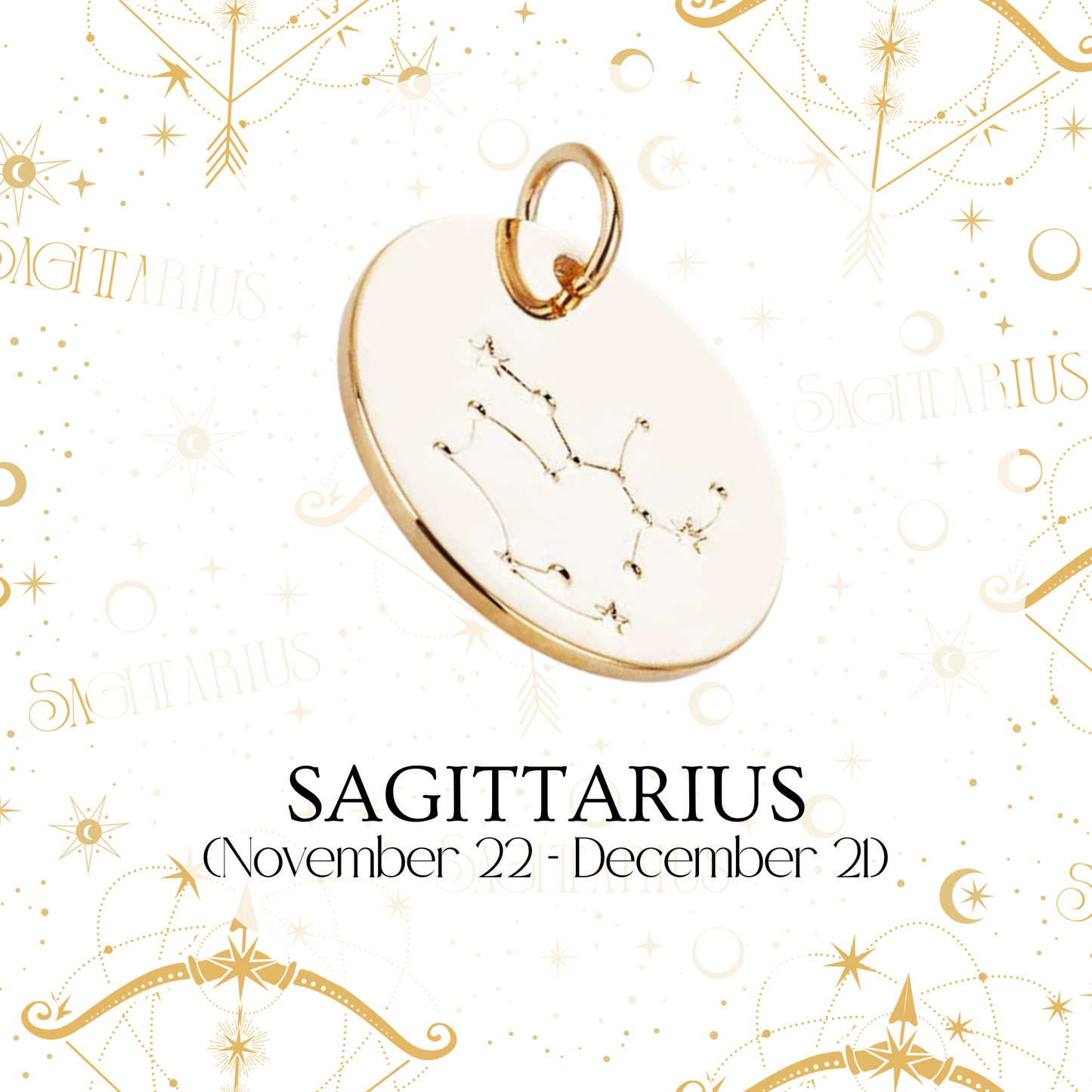 Zodiac Coin Charm - Layer It Jewelry