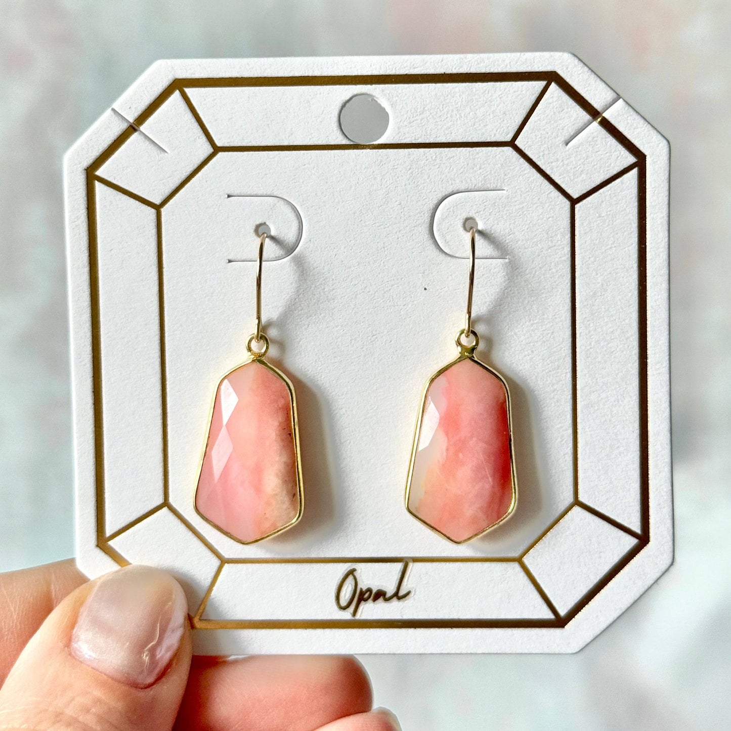 Lightweight Gemstone Lydia Earrings - Layer It Jewelry