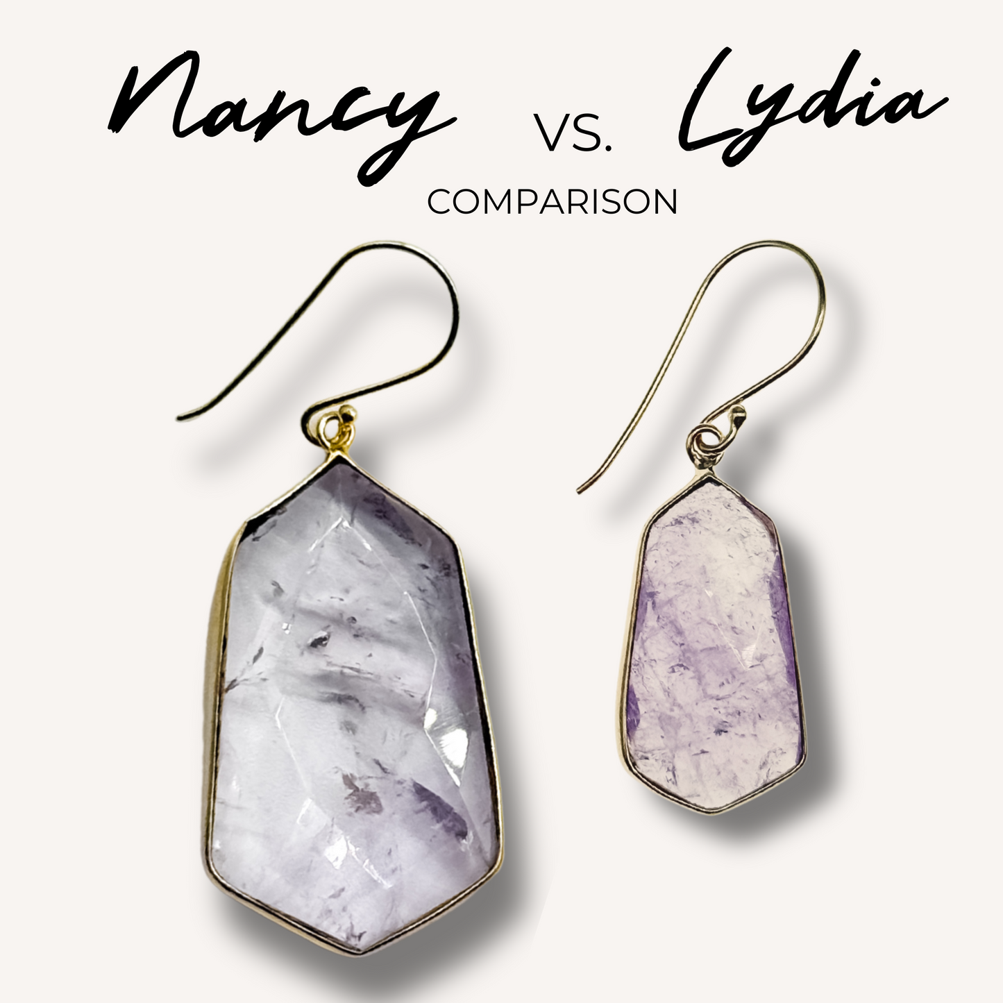 Lightweight Gemstone Lydia Earrings - Layer It Jewelry