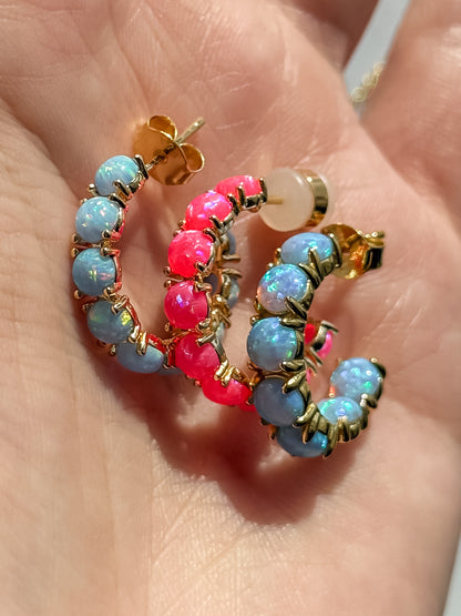 Opal Hoops