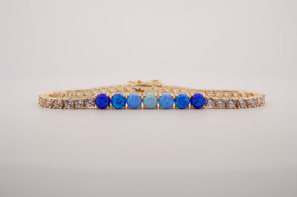 Opal Tennis Bracelet