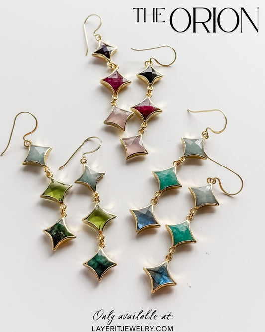 Design Your Own Orion Earrings - Layer It Jewelry